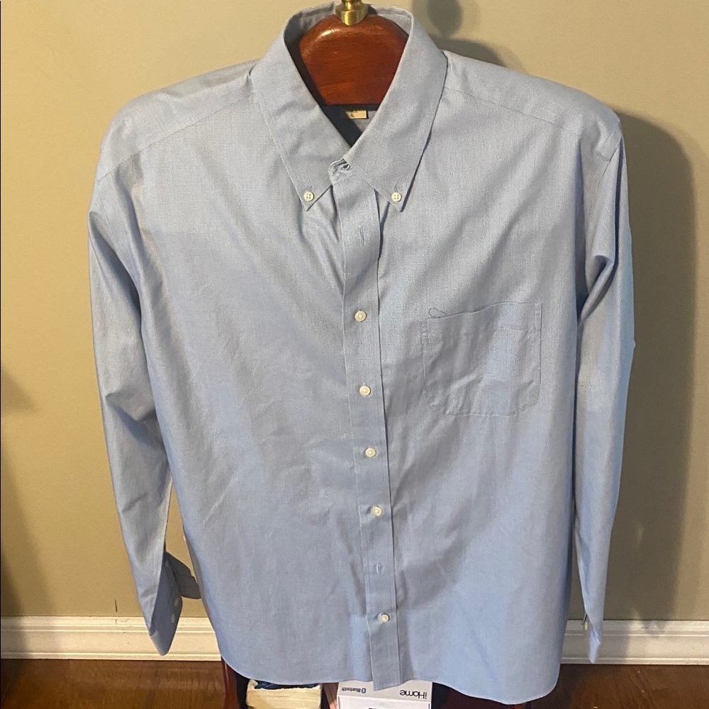 Eddie Bauer Blue Checkered Shirt